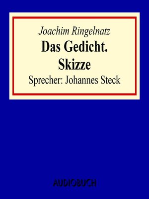 cover image of Das Gedicht. Skizze